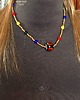 korale BOHO uroczy bajeczniej kolorowy naszyjnik jedyny TAKI Unikat handmade #2 9
