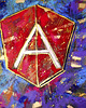 plakaty Angular - plakat 50x70 cm 1