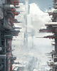 plakaty Futurystyczna Japonia, Cyberpunk - Plakat - Loft, Minimalizm 1