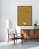 plakaty Plakat boho na ścianę Minimalistyczny Plakat nowoczesny do salonu 1