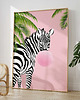 plakaty Plakat Zebra z Bąbelkowym Sekretem 1