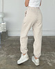 spodnie dresowe damskie Spodnie Vintage light mocca melange 7