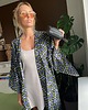 sukienki mini damskie Szare kimono w limonkowe krople 1