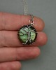 wisiory Wisiorek zielony labradoryt drzewo życia wire wrapping 1