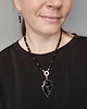 komplet biżuterii Komplekt Obsydianowy Twoja Broń  1