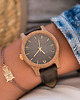 zegarki damskie Drewniany zegarek damski classic 38 n040  1