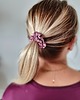 gumki do włosów Gumka jedwabna, scrunchie, frotka dusty rose MINI 1