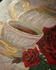 pojemniki kuchenne Herbaciarka organizer pudełko na herbatę RÓŻE 4