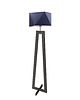 lampy podłogowe Drewniana lampa podłogowa BALI 3