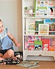 meble do pokoju dziecka Regał na książki i zabawki PRINCESSA 9