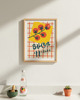 plakaty PLAKAT BUON APPETITE foodie prezent, retro vege 2
