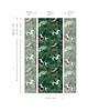 tapety i naklejki ścienne Tapeta Dream Horses Green 2