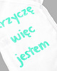 body i śpiochy niemowlęce Body Krzyczę więc jestem 1