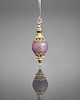 kolczyki z kamieniami Kolczyki Jajeczka faberge /rubiny/ 2
