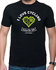 t-shirty męskie Koszulka T-SHIRT. I love cycling 2