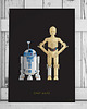 plakaty Plakat Star Wars R2D2 i C3PO - Gwiezdne Wojny 4