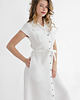 sukienki midi damskie Lniana Sukienka MARIGOLD pure white 2