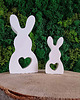ozdoby wielkanocne Zajączki wielkanocne figurki z gipsu 3