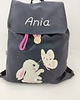 torebki, worki i plecaki dziecięce Prezent dla dziewczynki - plecak z króliczkiem, plecak z imieniem 1