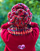 czapki damskie Czapka nieugniatająca włosów MERINO 50% THIS IS IT ,,Czerwienie" 1