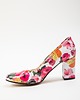 czółenka damskie RĘCZNIE ROBIONE CZÓŁENKA ZAPATO 042 RÓŻ KWIATY 3