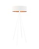 lampy podłogowe Loftowa lampa podłogowa do czytania w salonie IBIZA GOLD 2