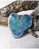 magnesy Ceramiczne serduszka - magnesy, zestaw niebieski 3