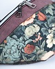 saszetka nerka Zielona nerka saszetka damska w kwiaty róży DZIKA RÓŻA 6