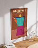 plakaty Plakat No coffee no life 2
