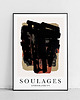 plakaty Plakat Soulages Eau Litographie No 8 2