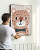obrazy i plakaty do pokoju dziecięcego Tygrysko - plakat dla dzieci pokój dziecka 3