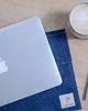 etui na laptopa Etui na laptopa do 14" - skóra wegańska - Navy Blue 4