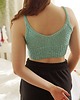 topy damskie Bawełniany crop Top 6