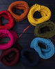 tuby i kominy Komin z wełny merynosa handmade ZIELONY 1