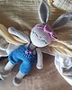 przytulanki dla niemowląt i dzieci Króliczek przytulanka bawełniana maskotka na szydełku Little Bunny 1