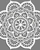 dekoracje - na ścianę AŻUROWY PANEL DEKORACYJNY, MANDALA, YOGA, DEKORACJA  ŚCIENNA 3D,ORNAMENT 4