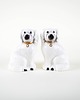 figurki i rzeźby Ceramiczne figurki psy, styl angielski, lata 70, produkcja: Niemcy 2