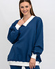 bluza bez kaptura damska Bluza ,,COMFORT" Denim 1