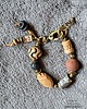 bransoletki ceramiczne Bransoletka w kolorach ziemi w stylu boho z ręcznie wypalanej ceramiki handmade 7