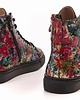 sneakersy damskie Sneakersy skórzane    (6391) 2
