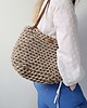 torby na ramię Torba Boho Weave Bag - szydełkowa torba z podszewką 6