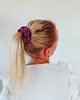 gumki do włosów Scrunchie do włosów, gumka do włosów z wiskozy Panterka candy MIDI 4