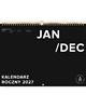 kalendarze i plannery Kalendarz 2027 ADHD-friendly - ścienny, minimalistyczny, czarny 1