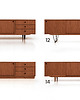 komody i szafki Komoda sideboard T-S03 drzwi przesuwne oraz 3 szuflady 2