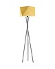 lampy podłogowe Czarna lampa stojąca do salonu na 3 nogach DAKAR 1