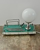 lampy stołowe Lampka z przybornikiem lata 70.  Akryl, metal, szkło  E14  Vintage 1