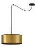 lampy wiszące Złota lampa wisząca z abażurem w stylu glamour WAIKIKI W1 MIRROR 2