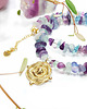 chokery Fluoryt tęczowy naszyjnik choker kolia 1