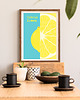 plakaty Cytryna - plakat fine art, giclee 1
