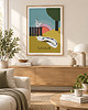 plakaty Plakat Fine Art giclee Lis i kogut. Polski New Look 1